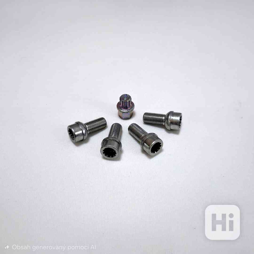 Nová originál ŠKODA sada bezpečností šrouby kol - foto 1