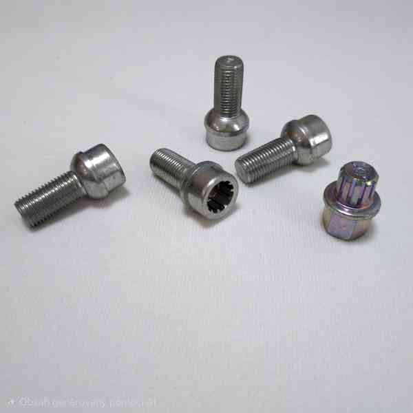 Nová originál ŠKODA sada bezpečností šrouby kol - foto 2