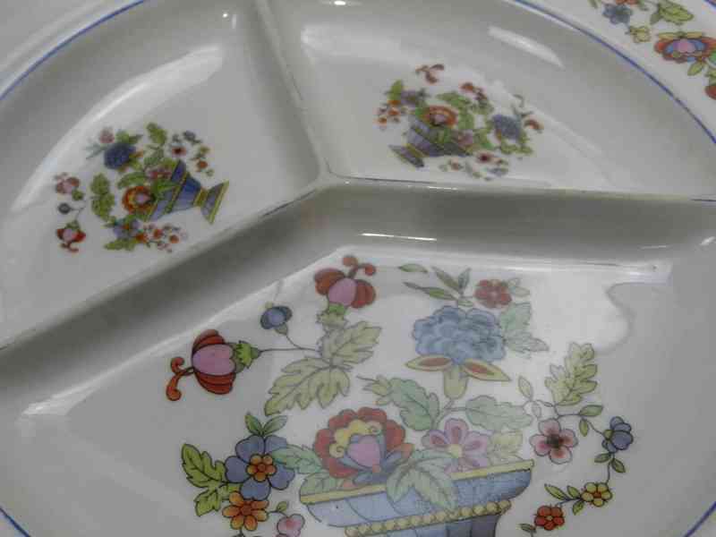 Zajímavý trojdílný Talíř miska Kabaret Union K Klášterec  - foto 4