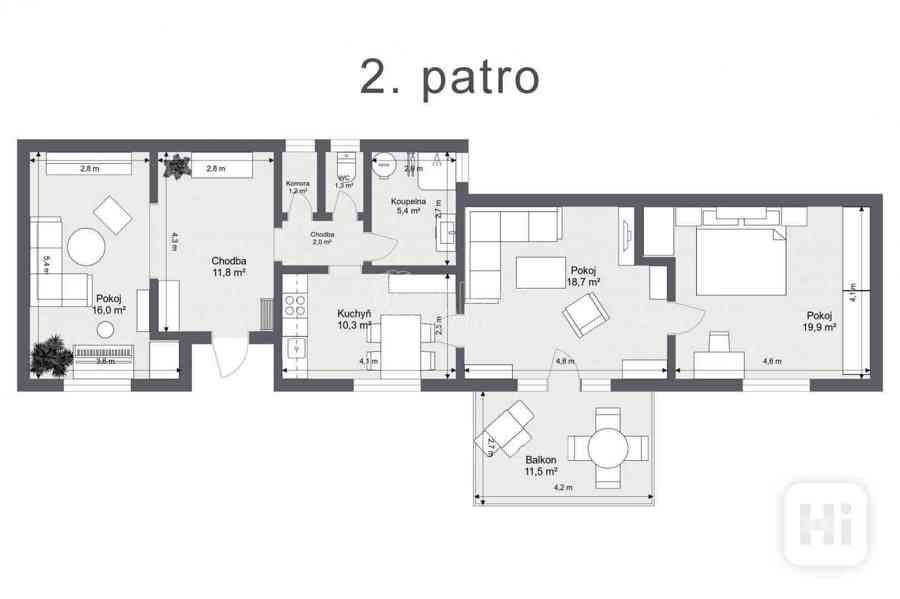 Prodej rodinného domu 149 m2 s garáží a zahradou 522 m2, Průběžná, Kosoř - foto 26