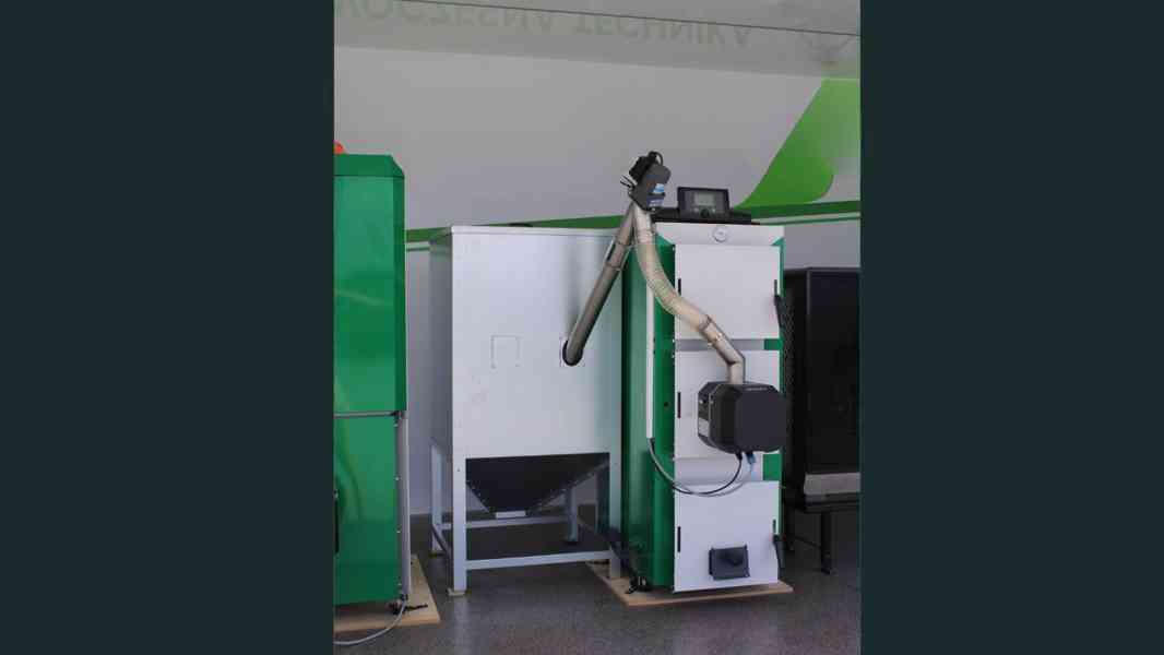 Hybridní kotel na dřevo/pelety 12kW - foto 2