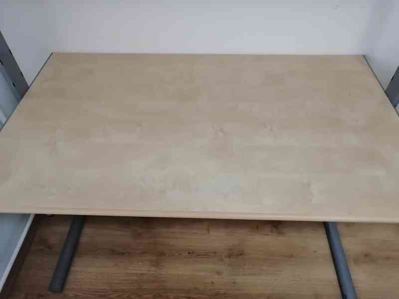 Polohovací psací stůl s policí - Ikea - foto 3