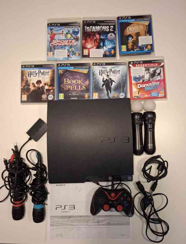 Playstation 3, příslušenství + hry