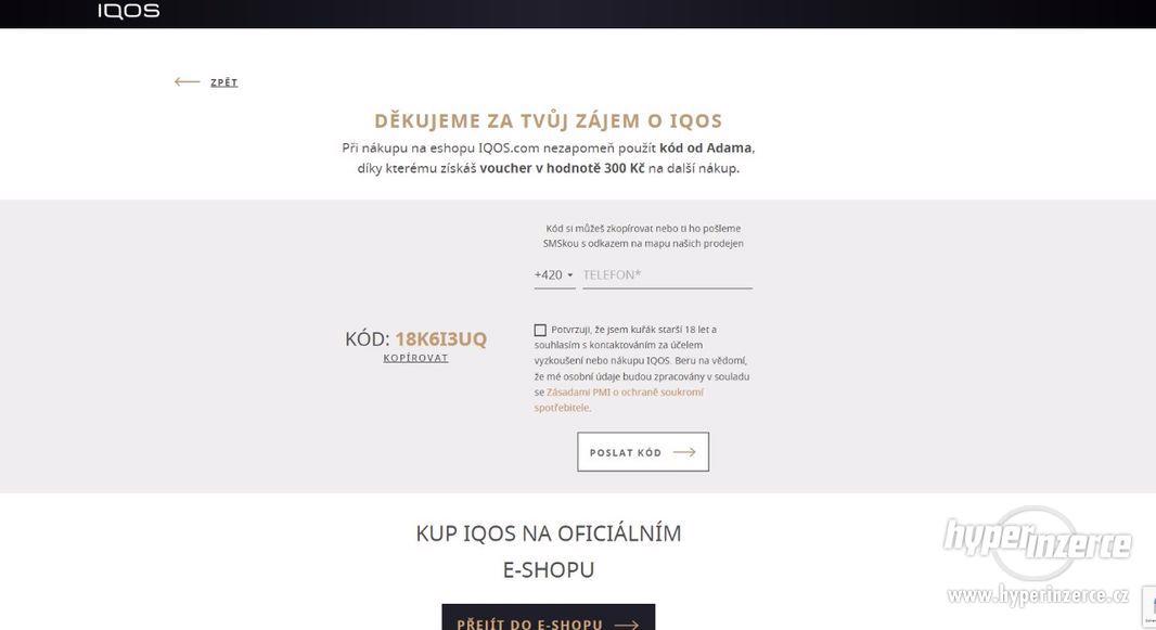 IQOS 300 Kč voucher + 10 krabiček Heets - foto 3