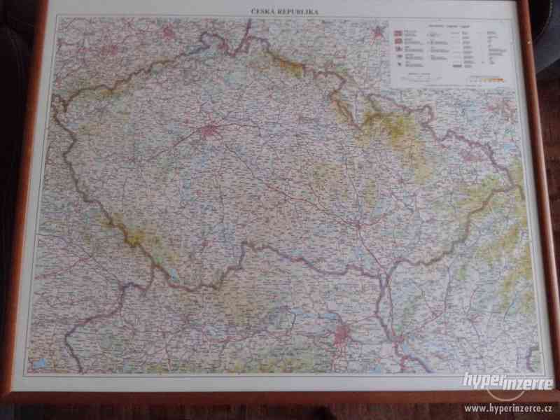 silniční mapa České republiky - foto 1