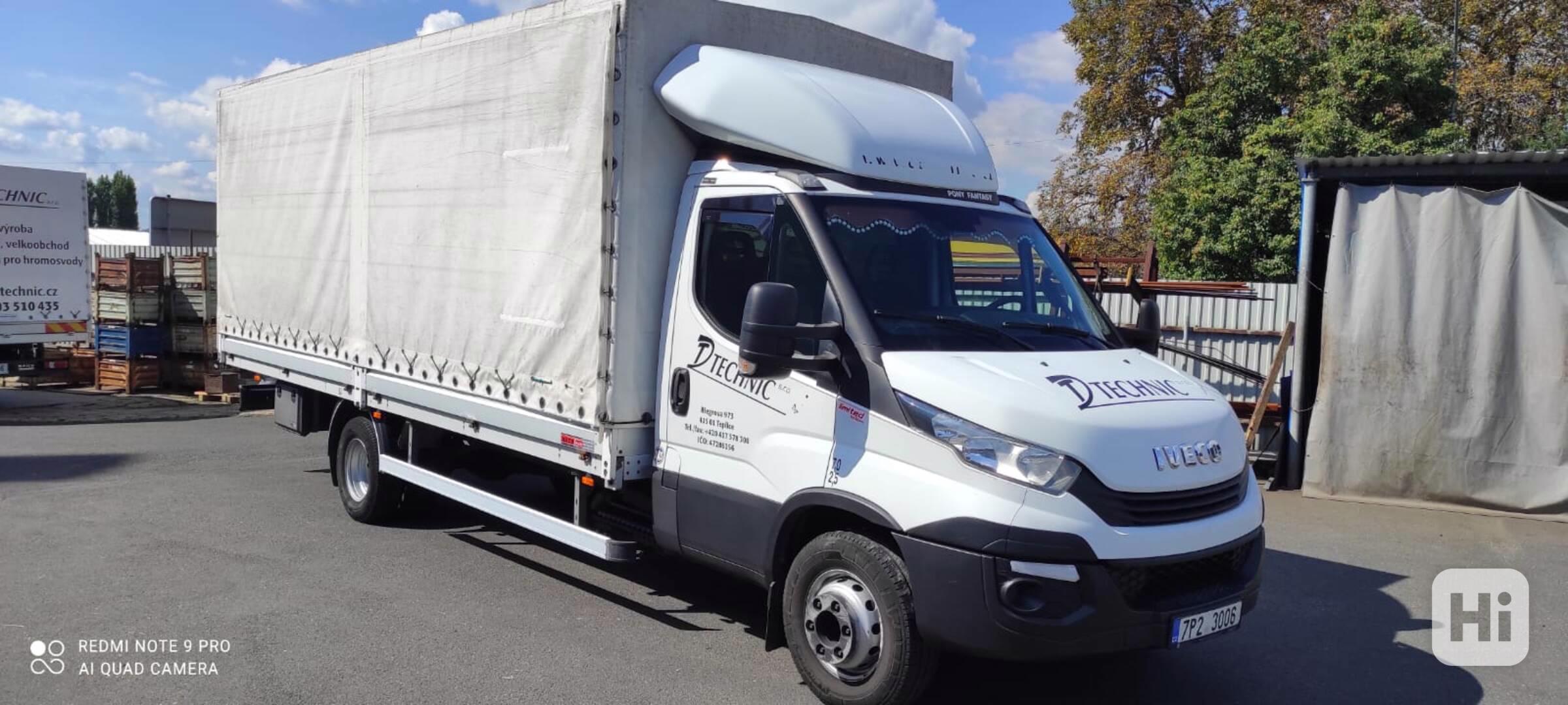 Iveco Daily 70c18 - valník s plachtou - foto 1