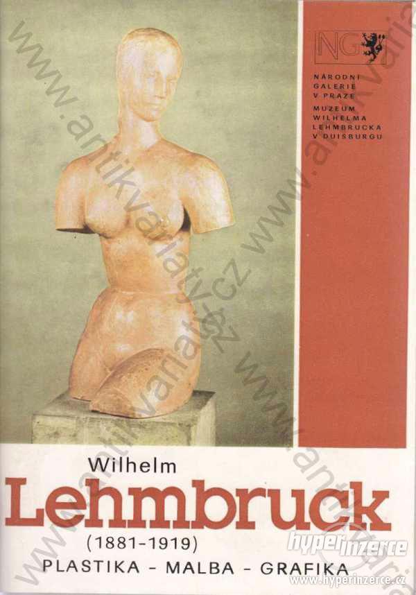 Wilhelm Lehmbruck (1881 - 1919);  Plastika, malba - foto 1