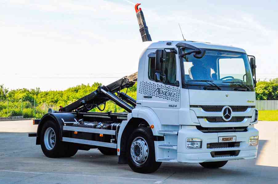 MERCEDES AXOR 1924 HÁKOVÝ NOSIČ KONTEJNERŮ EURO5 - foto 87