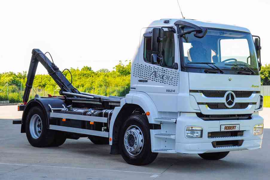 MERCEDES AXOR 1924 HÁKOVÝ NOSIČ KONTEJNERŮ EURO5 - foto 94