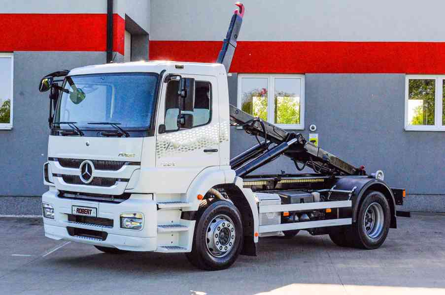 MERCEDES AXOR 1924 HÁKOVÝ NOSIČ KONTEJNERŮ EURO5 - foto 86