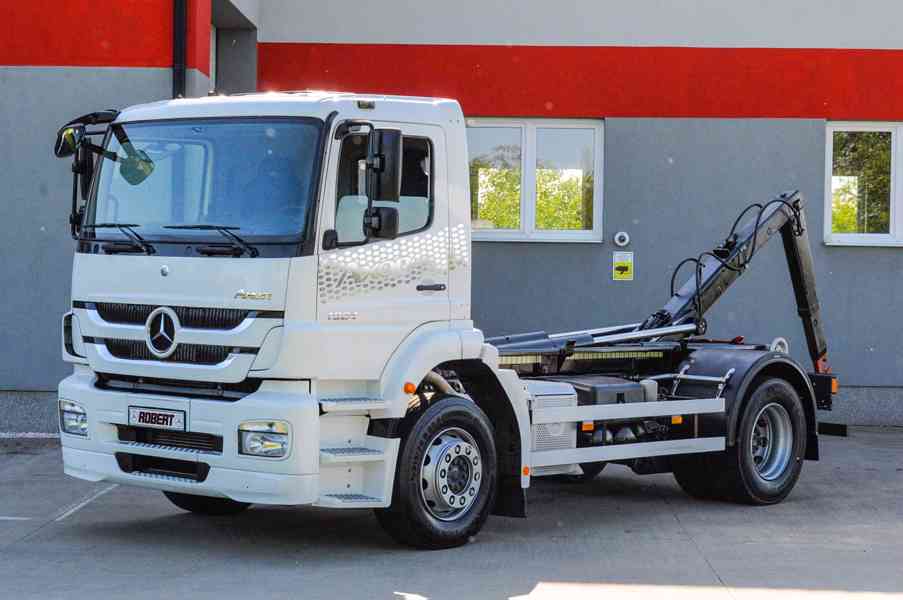 MERCEDES AXOR 1924 HÁKOVÝ NOSIČ KONTEJNERŮ EURO5 - foto 93