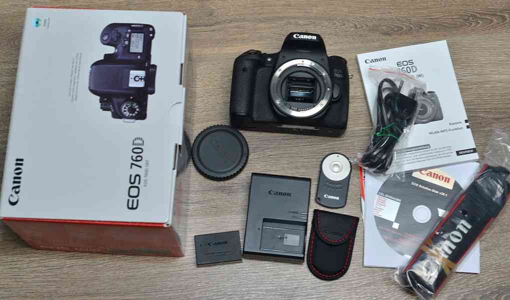 Canon EOS 760D  CMOS*Full HDV*WIFI/NFC 11800 Exp. - foto 3