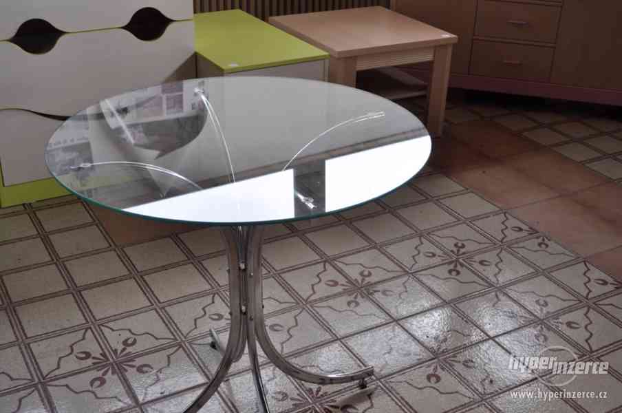 Skleňený stolek - foto 3