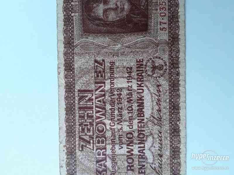 Bankovka: Rusko/Ukrajina - 10 Karbowanez 1942 - foto 1