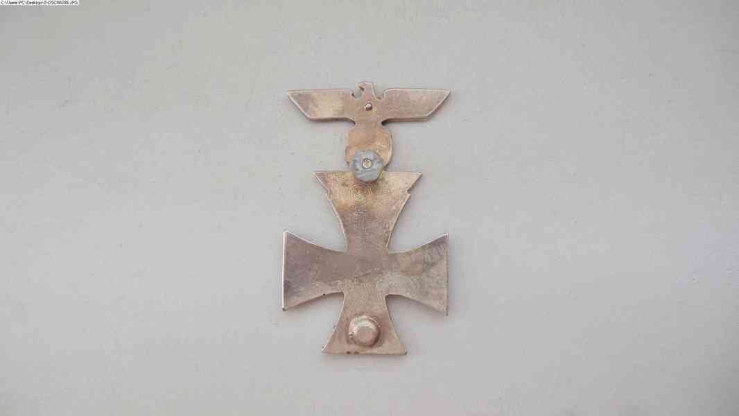Německý železný kříž 1. třídy s opakovací sponou 1939 - foto 2