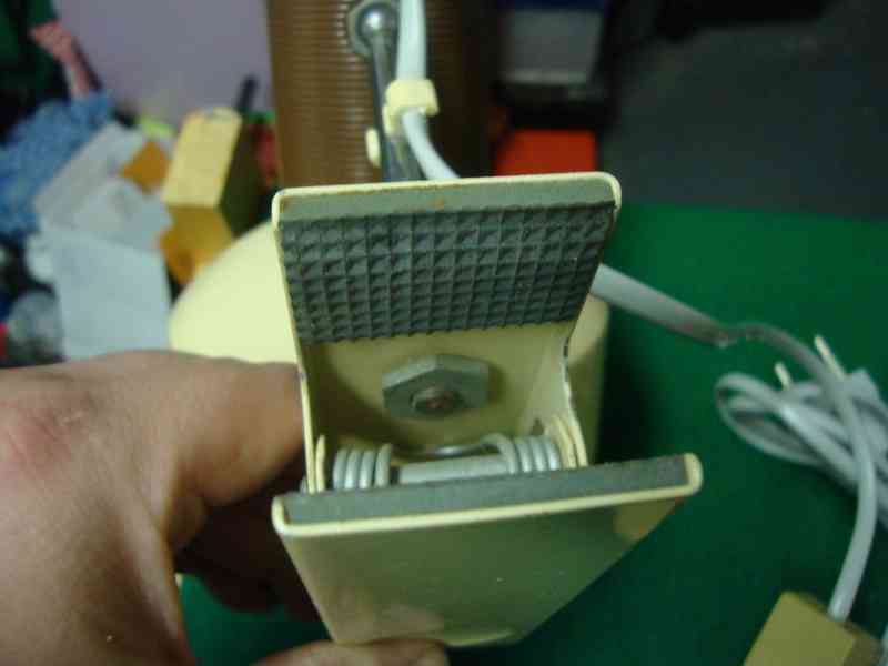 Retro lampa lampička klip skřipec na stůl NAPAKO Hůrka - foto 9