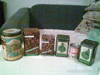 Plechovky: káva,kakao,čaj, stříbřenka + ZDARMA knihy - foto 2