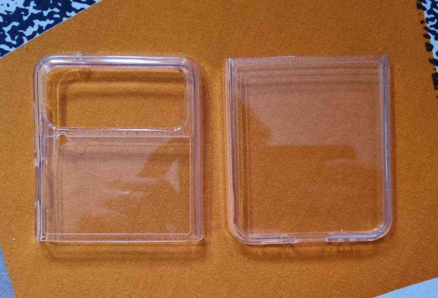 Průhledný kryt na Samsung Galaxy Z Flip3 - foto 1