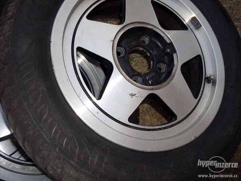Bmw,škoda nebovw. 4*100/-195/60/14 uniroyal 2*7+2*6mm - foto 2
