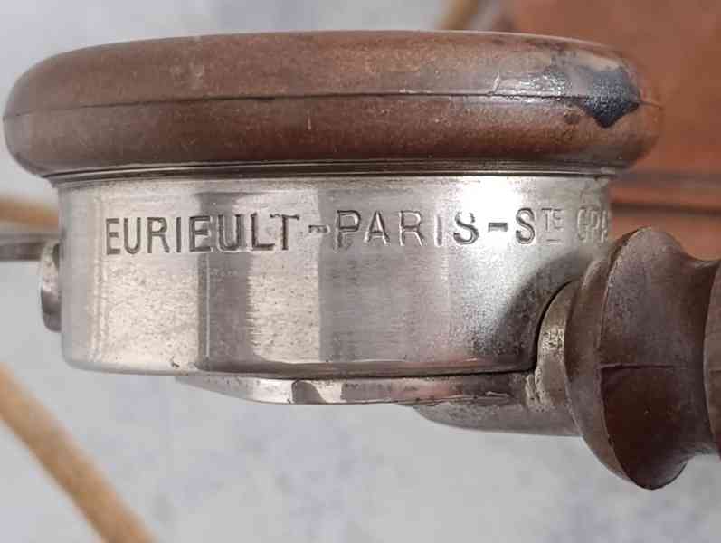 Starý krásný thistoricky telefon GRAMMONT se štítkem - foto 16