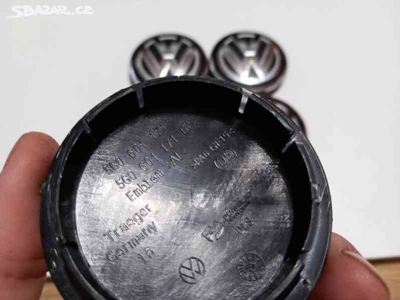 Středové krytky Vw, 65x56mm nové logo, 5G0 601 171 - foto 3