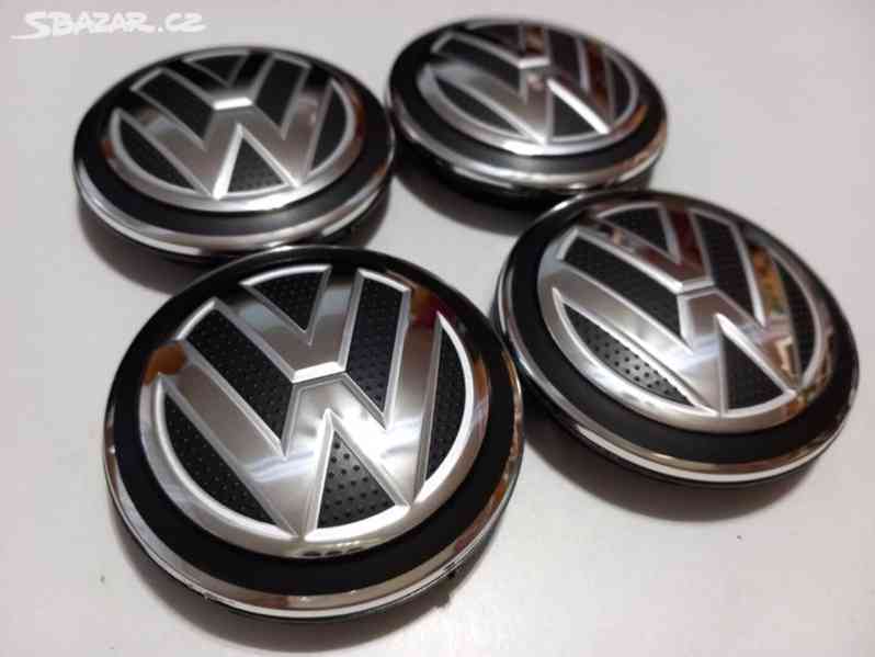 Středové krytky Vw, 65x56mm nové logo, 5G0 601 171 - foto 5
