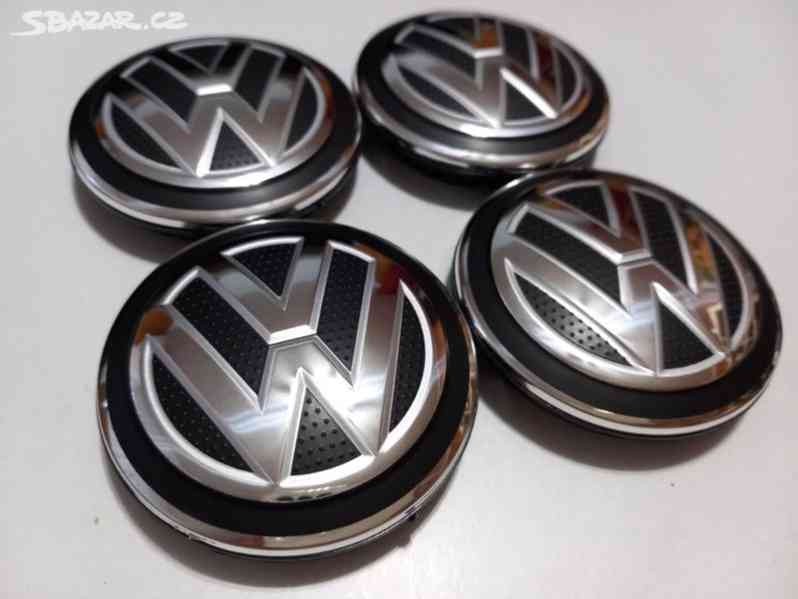 Středové krytky Vw, 65x56mm nové logo, 5G0 601 171 - foto 4