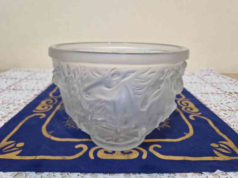 Krásný Art deco květník květináč Koně Schlevogt - foto 4