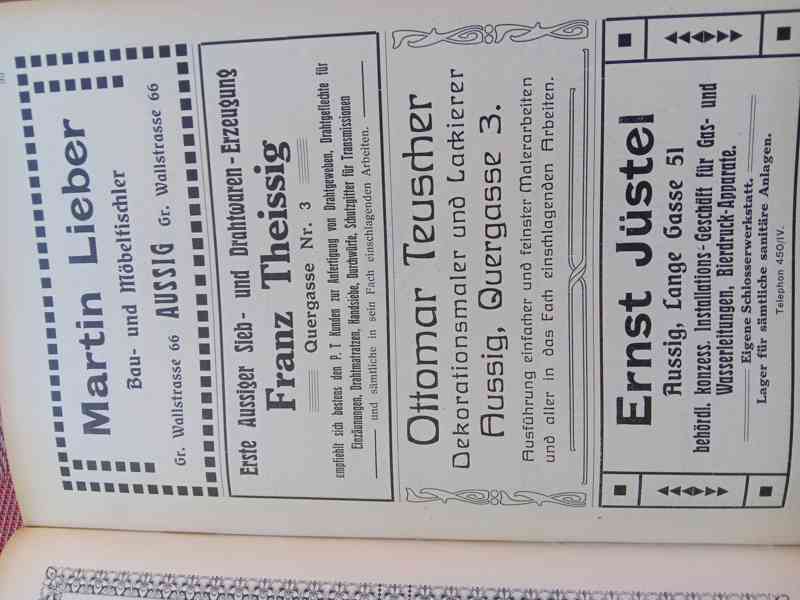 Adressbuch der Stadt Aussig 1912 - foto 3