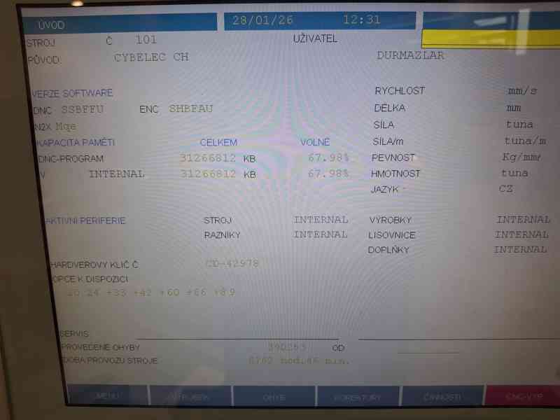 Použitý ohraňovací lis DURMA AD-R 60220, r. v. 2021 - foto 6