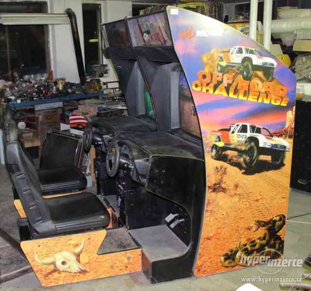 Zábavní herní hrací automat simulátor Off Road Challenge - foto 2