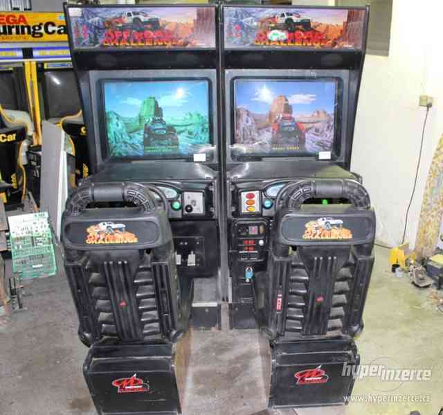 Zábavní herní hrací automat simulátor Off Road Challenge - foto 3