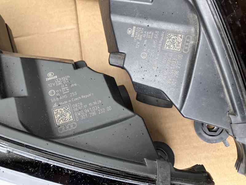 xenon svetlo audi a4 b9 prave leve full led - foto 3