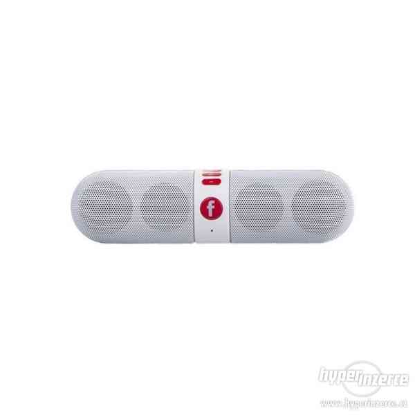Bluetooth stereo reproduktor a přehrávač MP3 bílý - foto 4