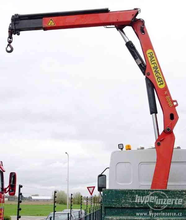 Lehká hydraulická ruka PALFINGER 8 tm, dosah max. 9 m - foto 1