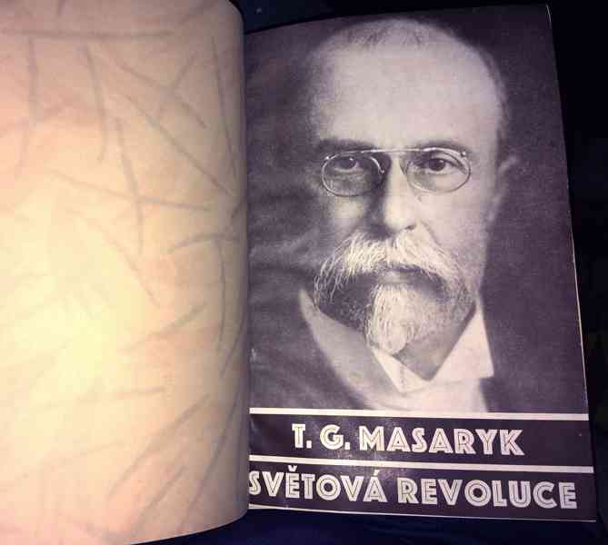 T. G. Masaryk: SVĚTOVÁ REVOLUCE za války a ve válce - foto 2