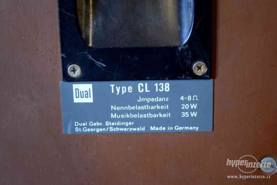 DUAL CL 138 PĚKNÉ VINTAGE REPROBEDNY / BOXY ! - foto 7