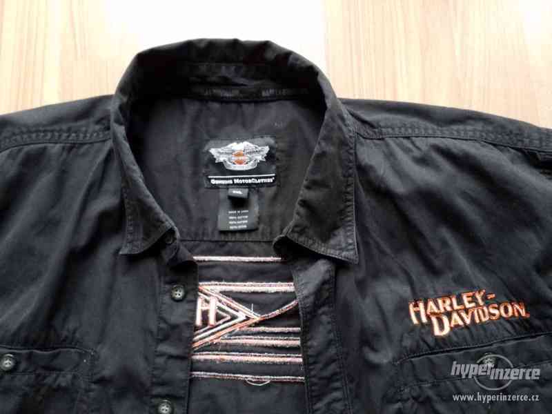 Motorkářská košile XXL Harley Davidson - foto 2