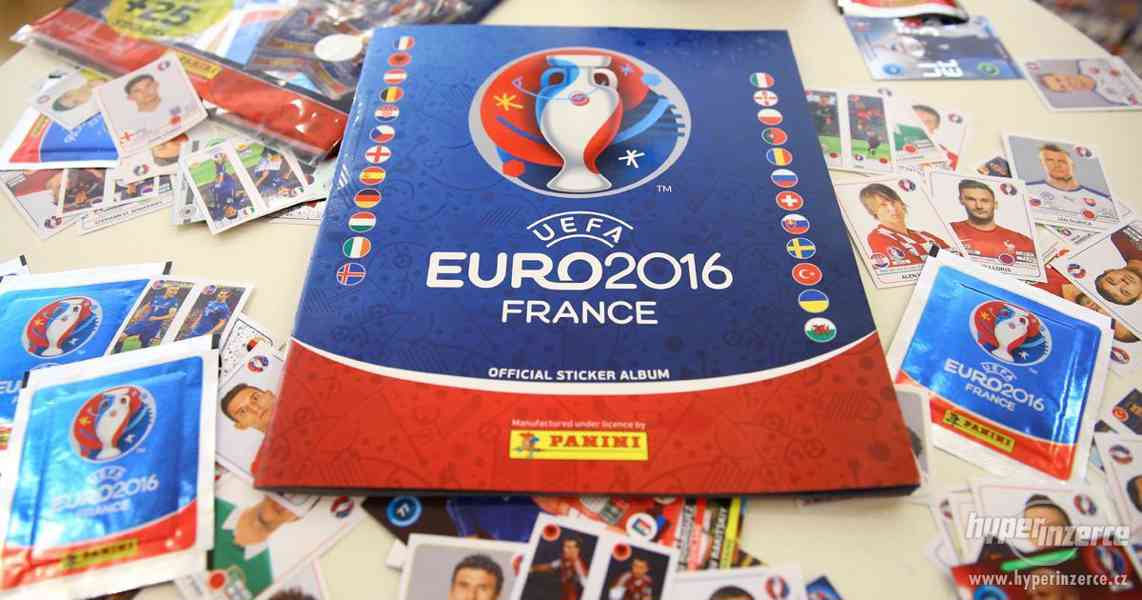 Panini EURO 2016 Francie = fotbalové samolepkové album - foto 1