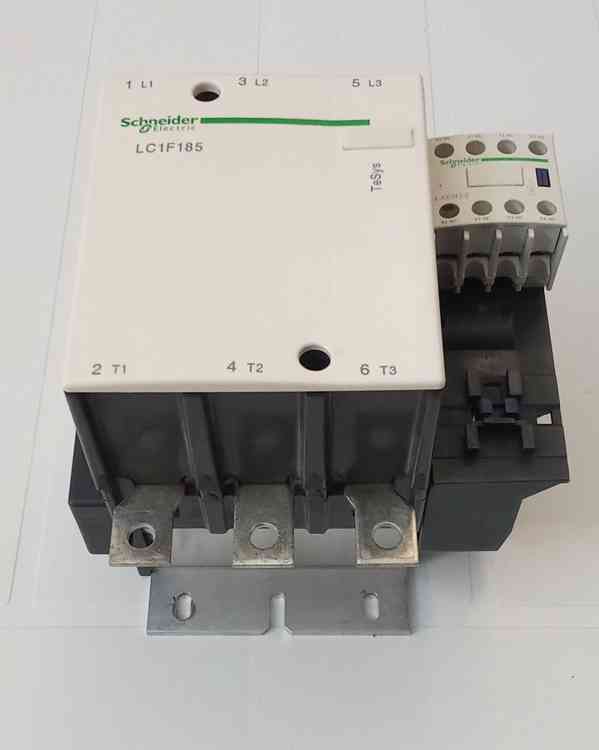 Contactor Schneider LC1F185 3P, 185A, 100kW, 440V, coil 230V - foto 2