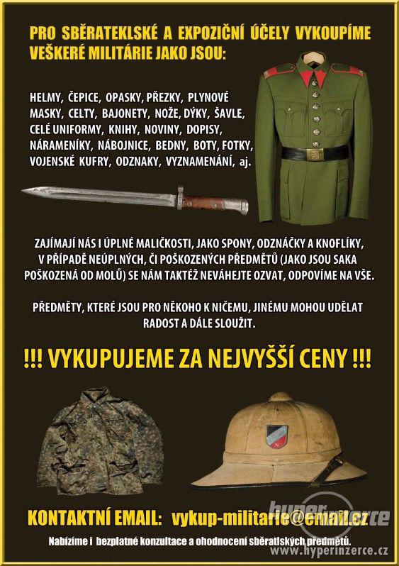 Vykoupím militárie - foto 1