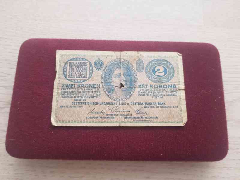 Prodám bankovky Rakousko - Uhersko, 1914-1917