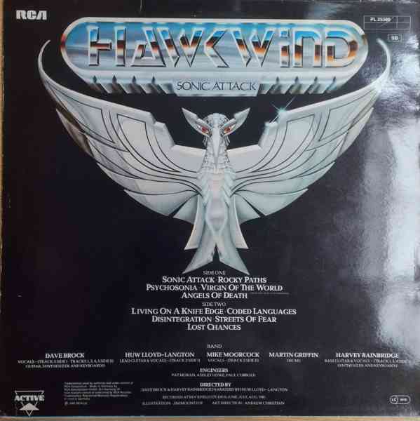 Hawkwind – Sonic Attack   (LP) - foto 2