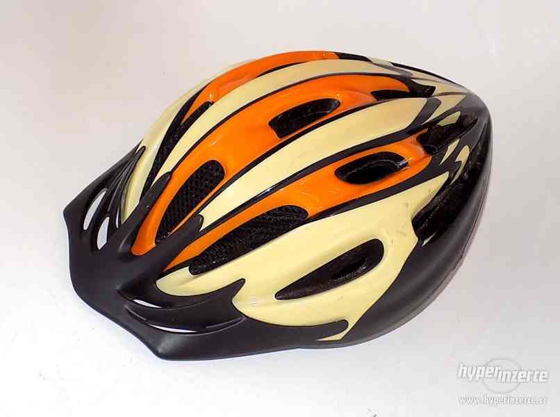 Cyklistická helma L/XL přilba na kolo vel. 55-63cm, bezvadná - foto 1