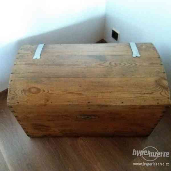 Dřevěná truhla - foto 1
