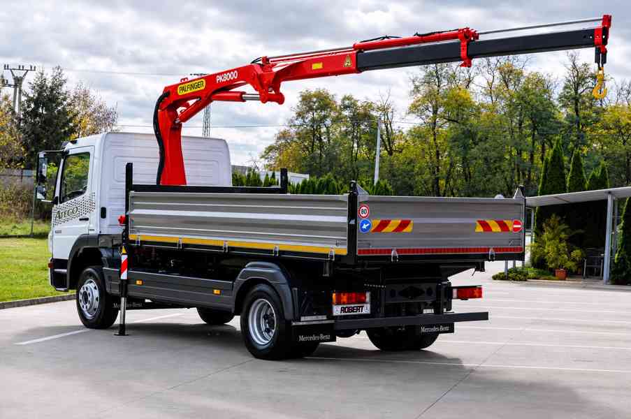 MERCEDES ATEGO 1222 TŘÍSTRANNÝ SKLÁPĚČ HYDRAULICKÁ RUKA EU4 - foto 2