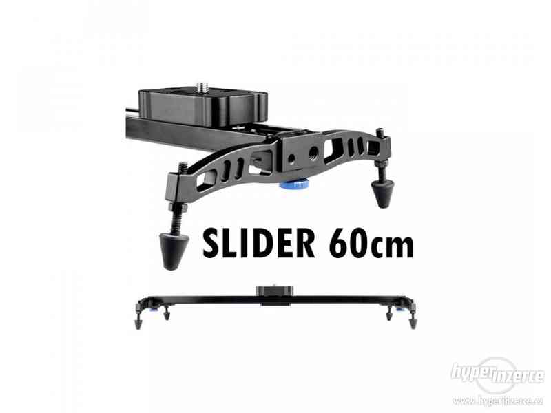 Kamerový Slider FT-GLX 60 cm - foto 2