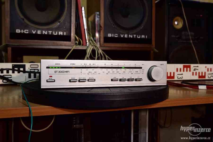 RFT ST 3000 HIFI - krásný starý stereo tuner - foto 1