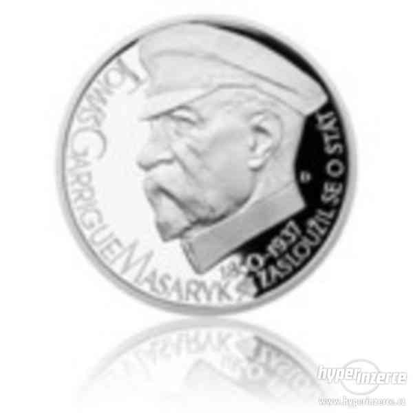 KOUPÍM - Stříbrná medaile - T. G. Masaryk proof - foto 1