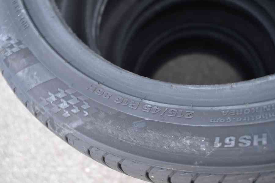 4ks ZCELA NOVÉ letní pneu 215/45/R16 Kumho ECSTA HS51 - foto 8